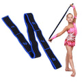 Dioche Yoga Band, Sports Gym Latin Dance Elastic Stretching Belt Fitness Exercise Pulling Strap(Blue)