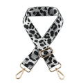 Snappsy Purse Leopard Printed Strap Comfortable For Clutch Shoulder Bag Computer Bag
