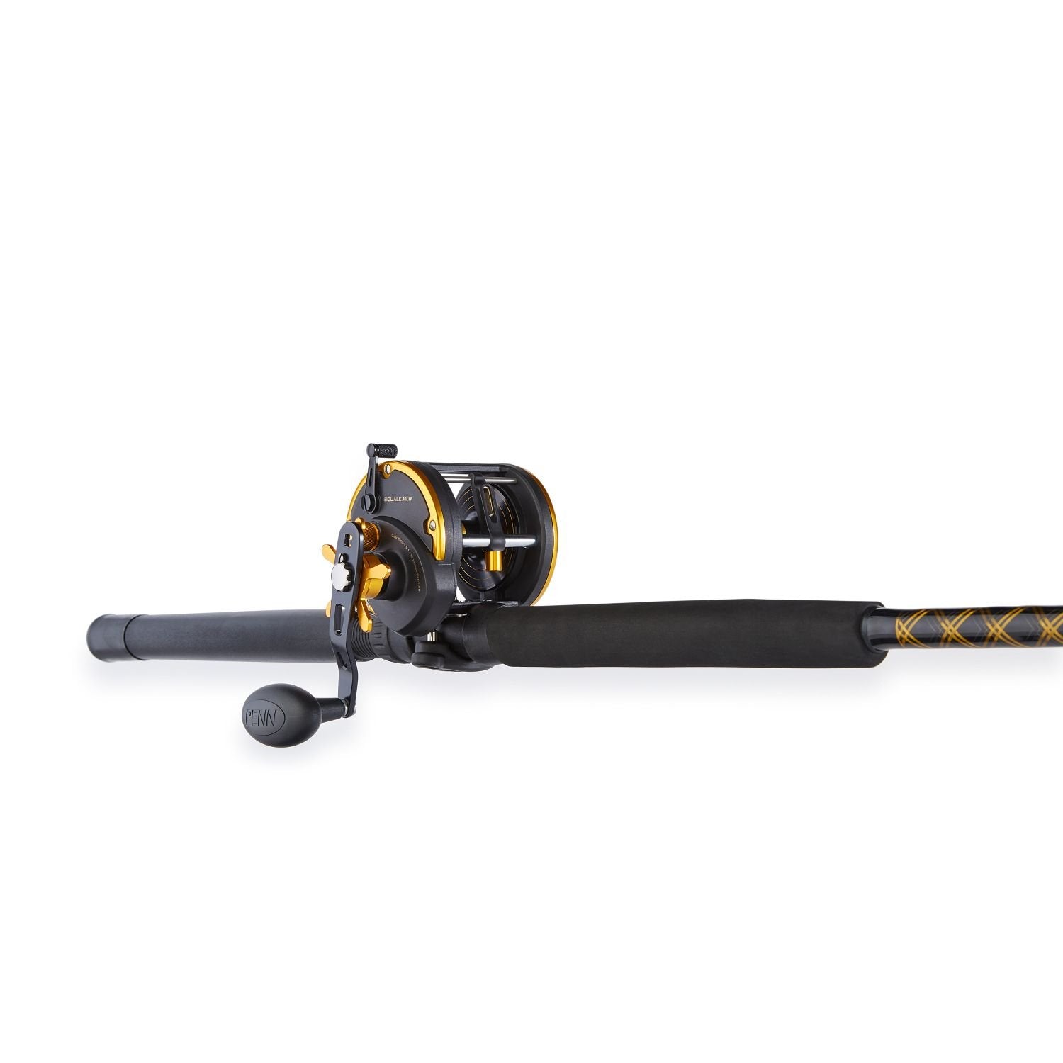 Penn Squall 30 Level Wind Fishing Rod And Trolling Reel Combo, 6.5 Feet