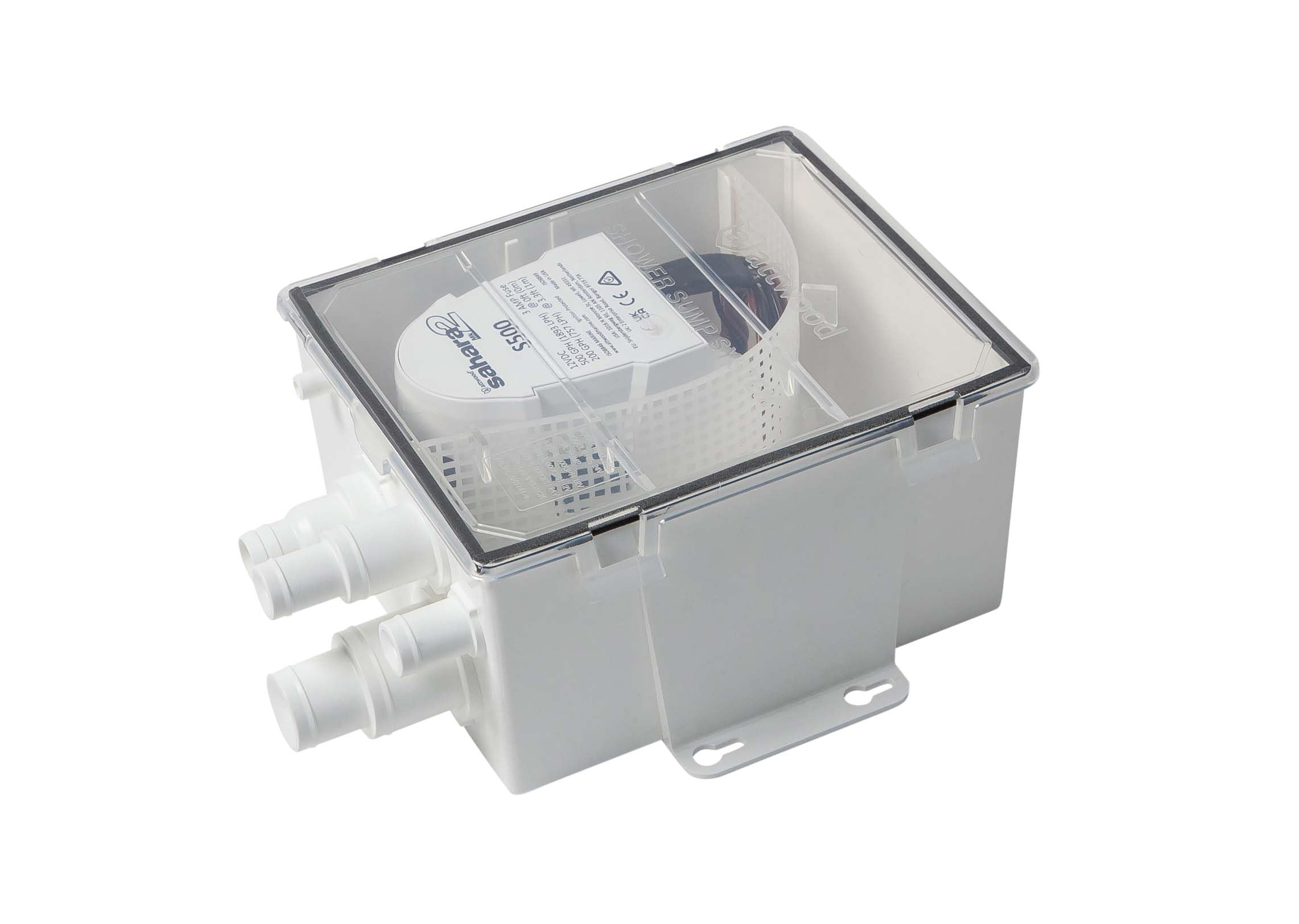 500 GPH Shower Sump MK2 - 12V by Attwood Marine
