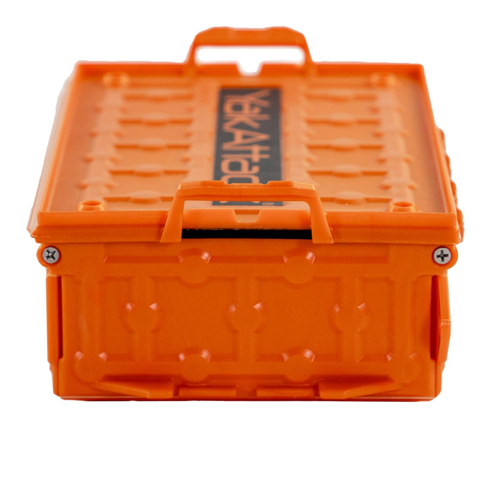 Yakattack Tracpak Stackable Storage Box - Yakattack Orange | Kayak Fishing Gear Storage | Fits Geartrac & Mightymount | Kayak Ac