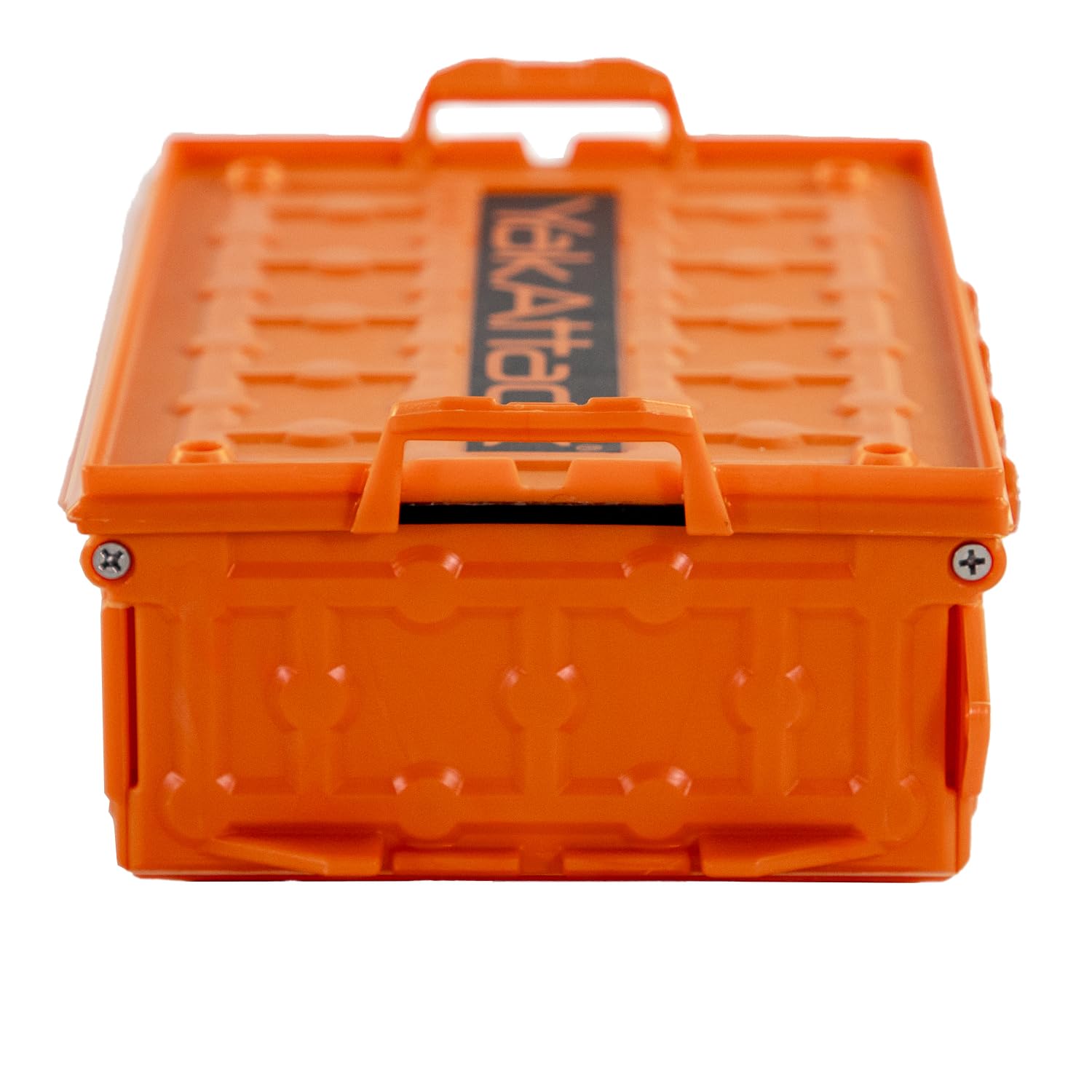 Yakattack Tracpak Stackable Storage Box - Yakattack Orange | Kayak Fishing Gear Storage | Fits Geartrac & Mightymount | Kayak Ac
