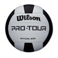 WILSON Pro Tour Indoor Volleyball  Black/White 25.59in  26.38
