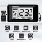 Ebike Display C961 For Bafang Bbs01B Bbs02B Bbshd Motor Electric Bike Bicycle Ebike Computer With Pas Uart Protocol
