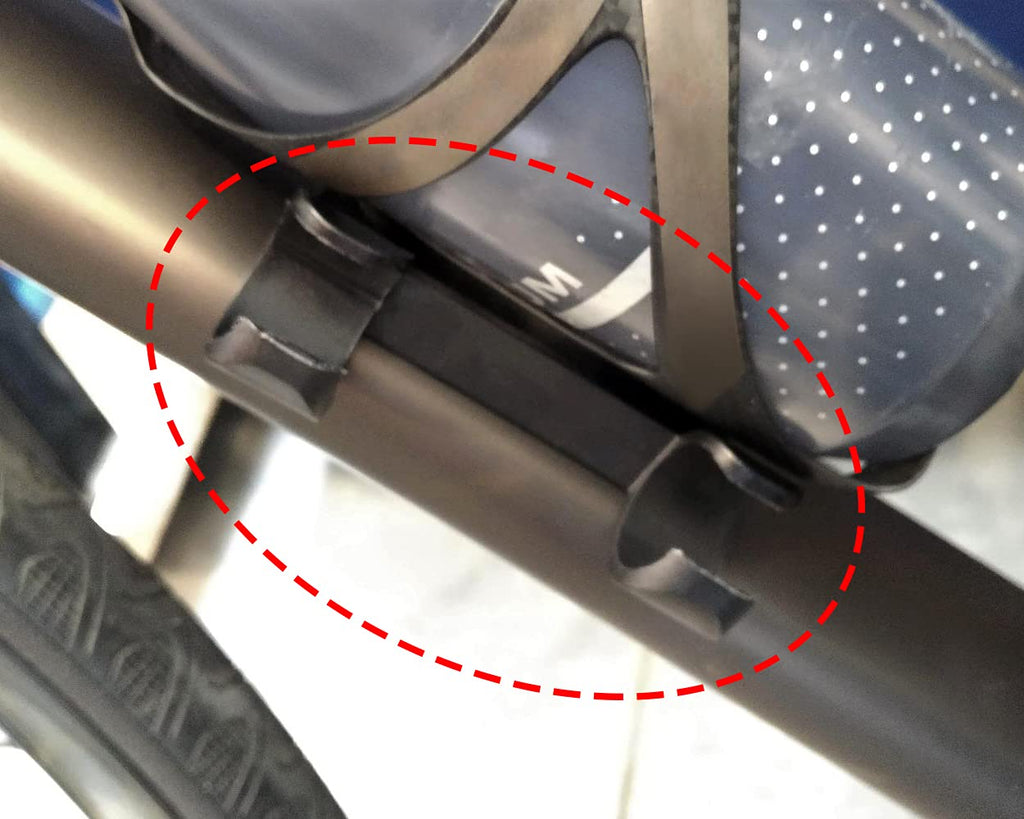 Mini Bike Pump Bracket (Note: Fits For Pump In Diameter 0.94-1.06 In/2.4-2.7 Cm) Road Bike Hand Pump Holder Bicycle Frame-Mounte
