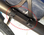 Mini Bike Pump Bracket (Note: Fits For Pump In Diameter 0.94-1.06 In/2.4-2.7 Cm) Road Bike Hand Pump Holder Bicycle Frame-Mounte