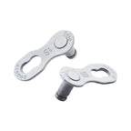 Zonkie Single-Speed Bicycle Chain 1/2 X 1/8 Inch 116 Links (White, 1/2'' 1/8'' 116 Links)