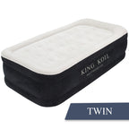 King Koil Luxury Twin Air Mattress With Built-In High Speed Pump For Camping, Home & Guests - 20