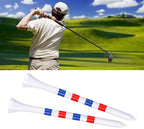 Zivisk Bamboo Golf Tees, 3 1/4 Inch Long Tees Golf 100 Count, Strong Sustainable Biodegradable