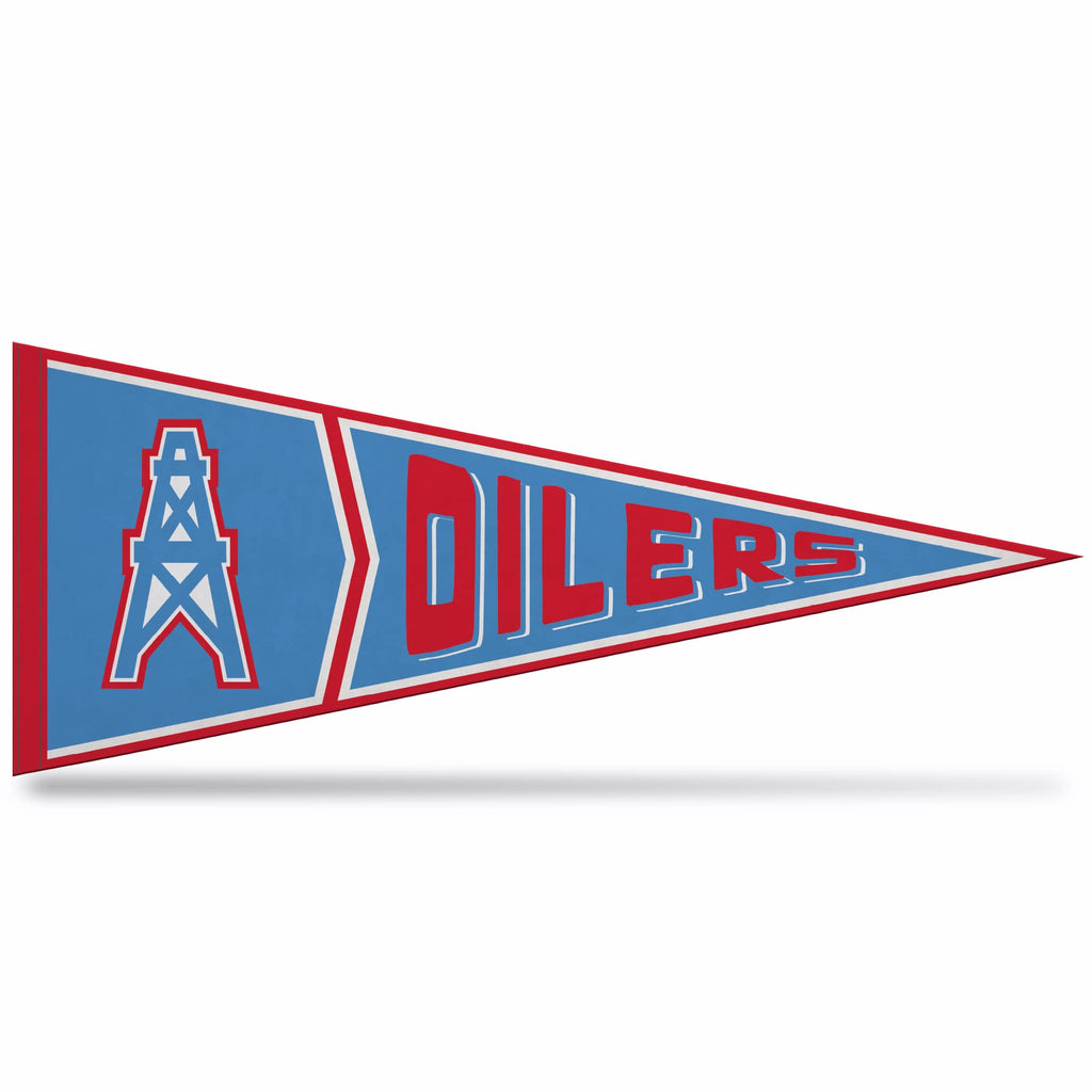 Rico Industries Nfl Football Tennessee Titans Retro - Alt 12'' X 30'' Felt Wall D  Cor Pennant - Great For Home/Bed Room/Man Cav