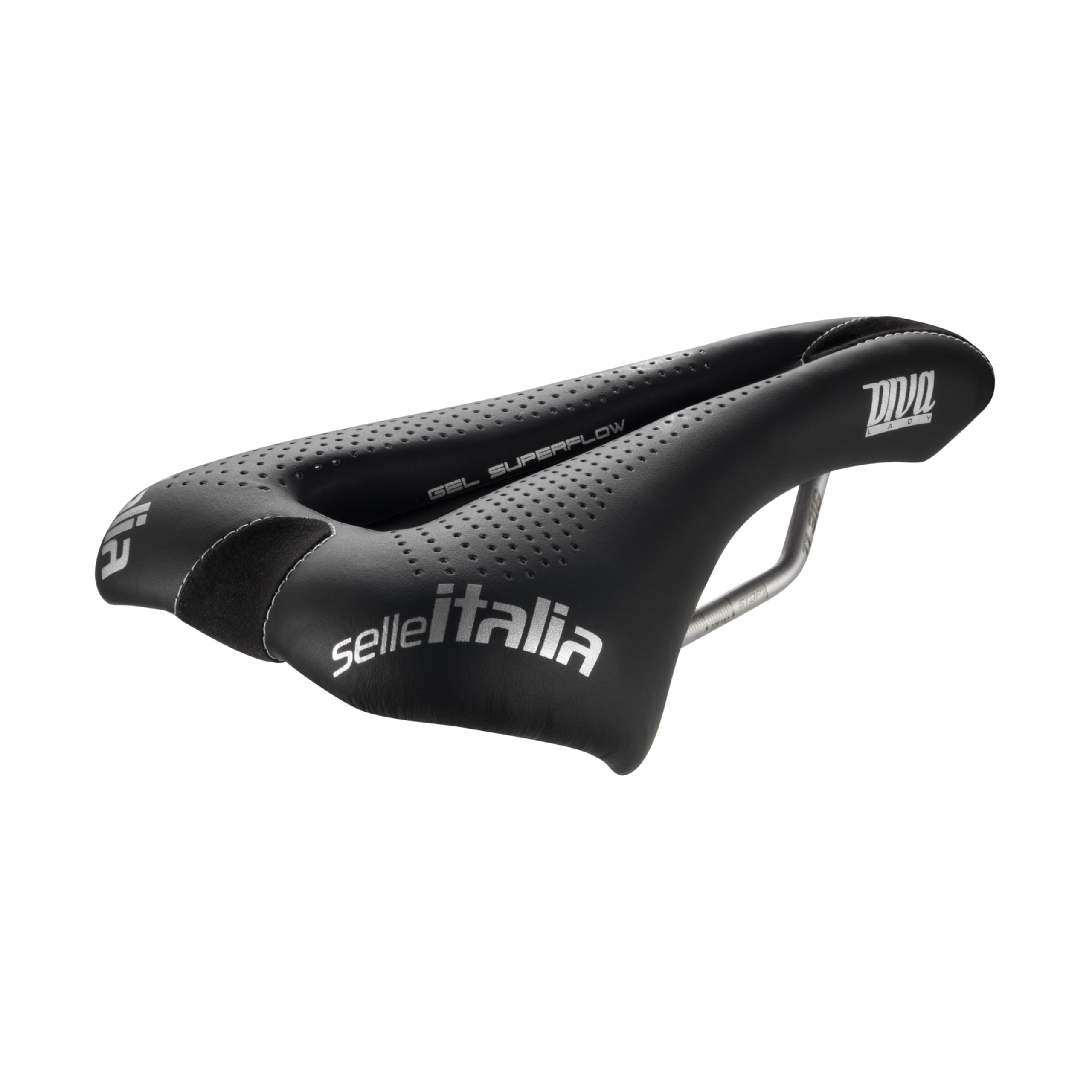 Selle Italia, Diva Gel Superflow, S, Mtb And Road Bike Saddle, 270 X 135Mm, Women, 275G