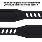 4Pcs Exercise Bike Pedal Straps, Heavy Duty Adjustable Length Universal Pedal Strap Fits Most Bike Pedals Exercise Bike Bicycle