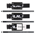 Maxjuli Ski Goggles Pass Holder (Purple)