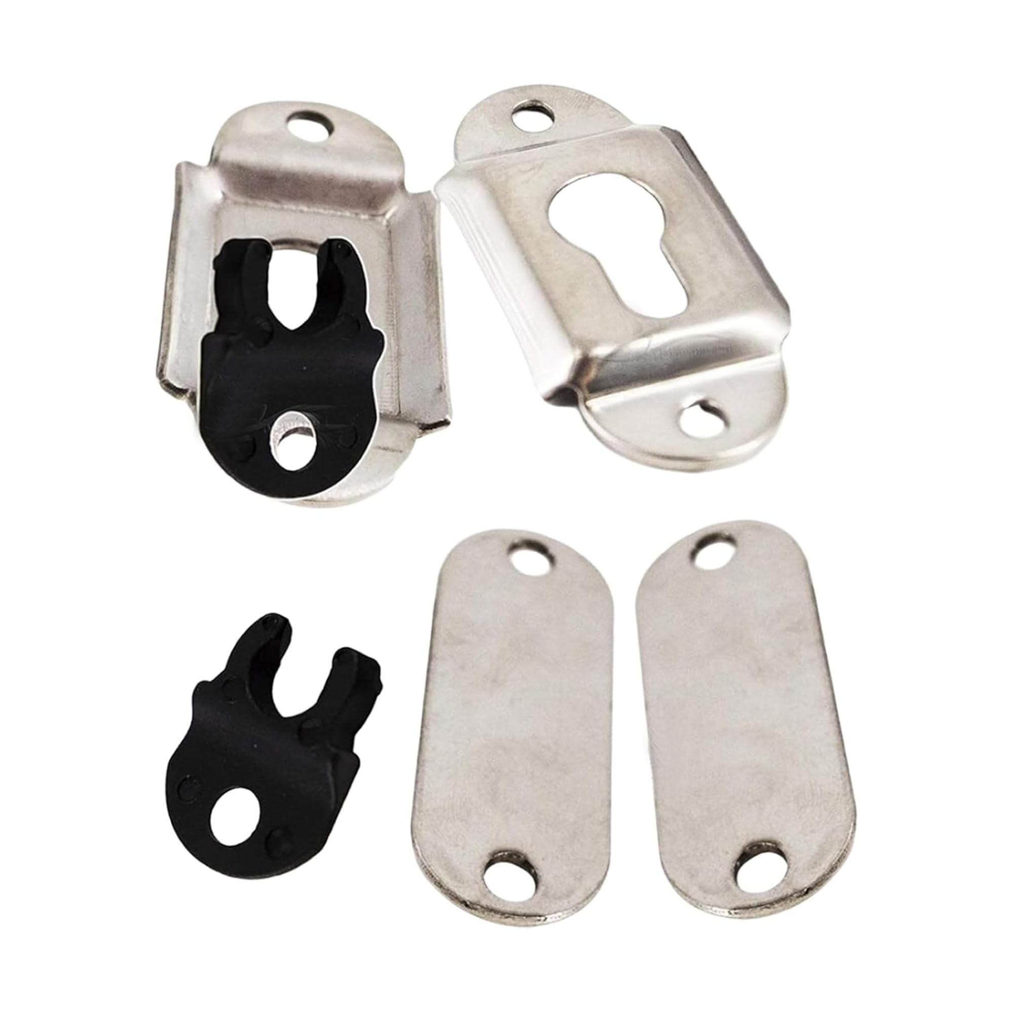 MARINE CITY 304 Stainless Steel Mounting Sockets / Brackets for Removable Folding Transom Ladders