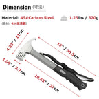 Azarxis Camp Hammer Tent Mallet Tent Peg Remover Tent Stake Puller For Hiking Camping Trekking Backpacking Climbing Park Beach G