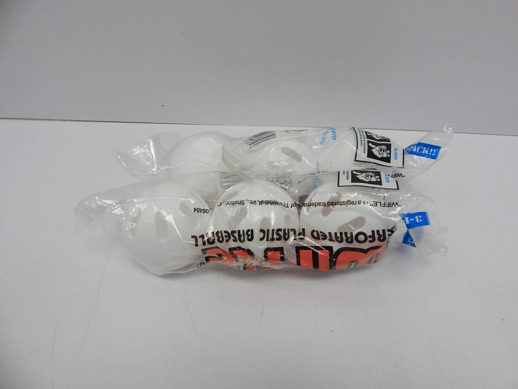 Wiffle 3 Baseball Official Balls In Polybag, 2 Piece