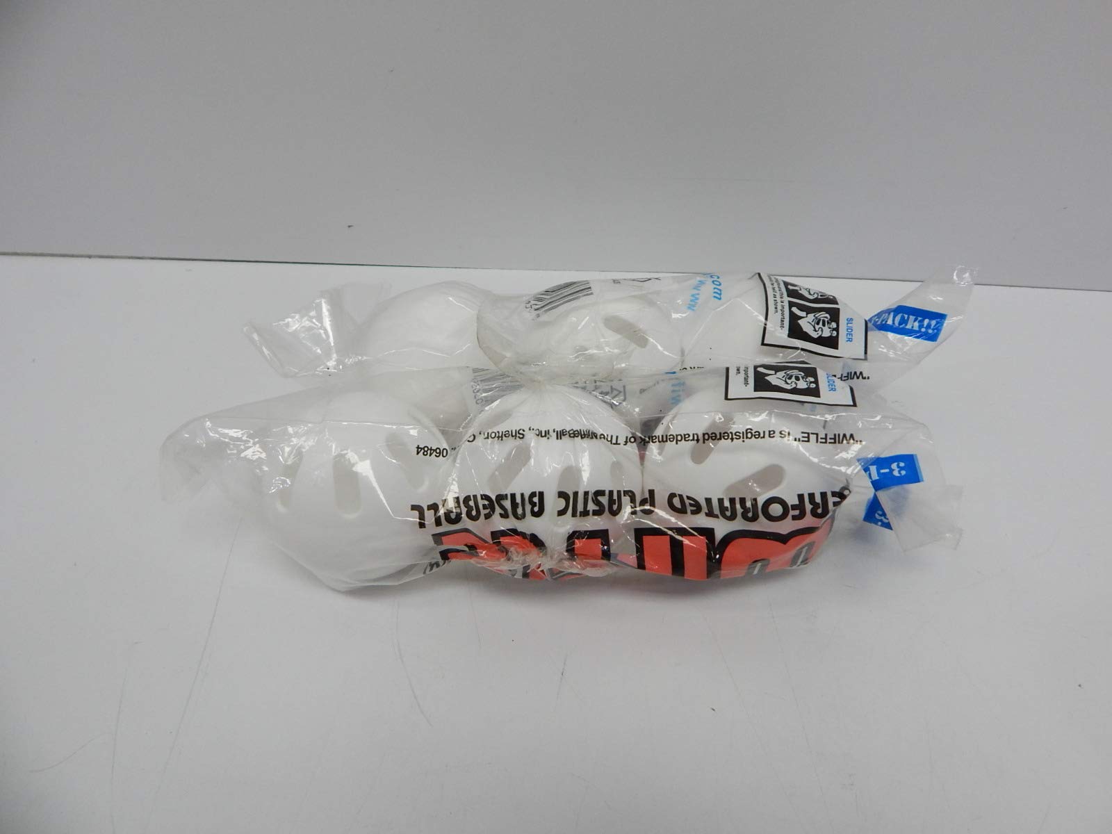 Wiffle 3 Baseball Official Balls In Polybag, 2 Piece