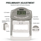 Handeful Grip Strength Tester With Zipper Bag, Digital Hand Dynamometer Grip Strength Measurement Meter Auto Capturing Electroni