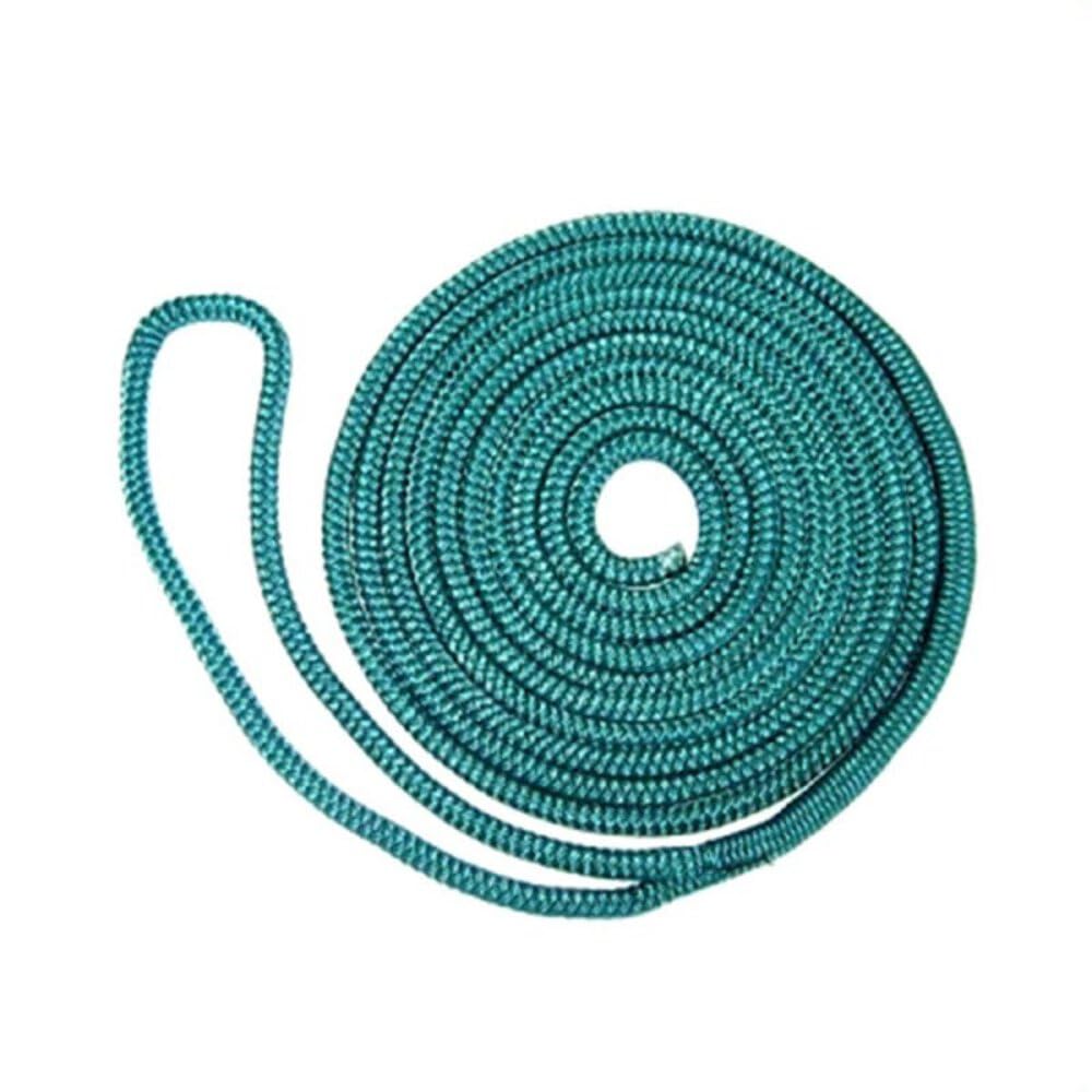 New England Ropes 3/4'' Double Braid Dock Line - Blue W/Tracer - 25'