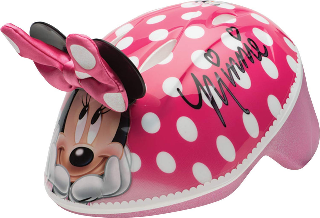 Bell Disney Minnie Mouse 3D Minnie Me Toddler Bike Helmet