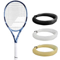 Babolat Pure Drive 107 11th Gen Tennis Racquet (4 1/8 Grip) Strung with White Syn Gut at Mid-Range Tension