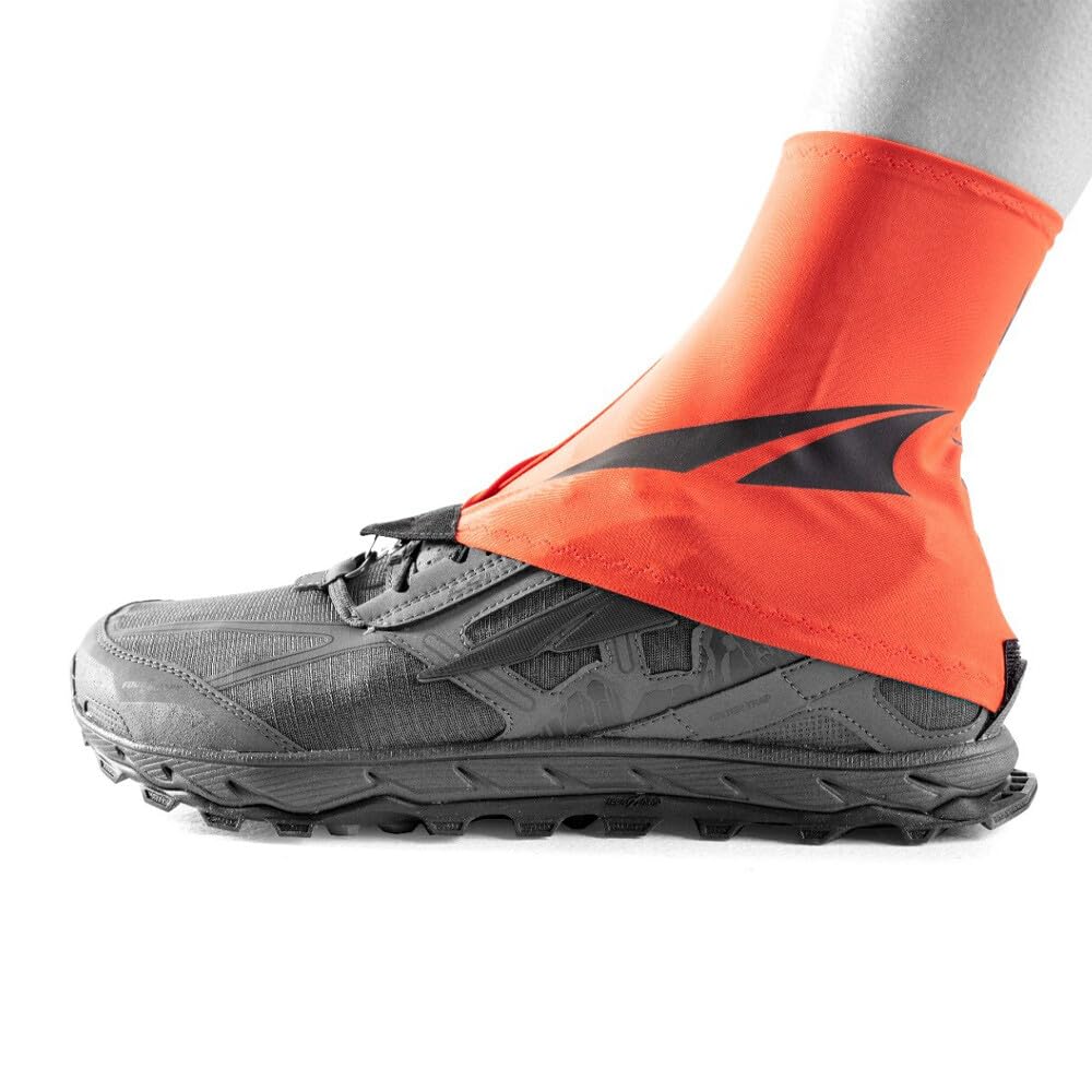ALTRA Unisex Trail Gaiter, Orange/Black, Large