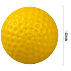 Kofull Golf Practice Ball, Hollow Golf Plastic Ball For Indoor Training -Pack Of 50Pcs (5 Colors Available)(Multicolor)