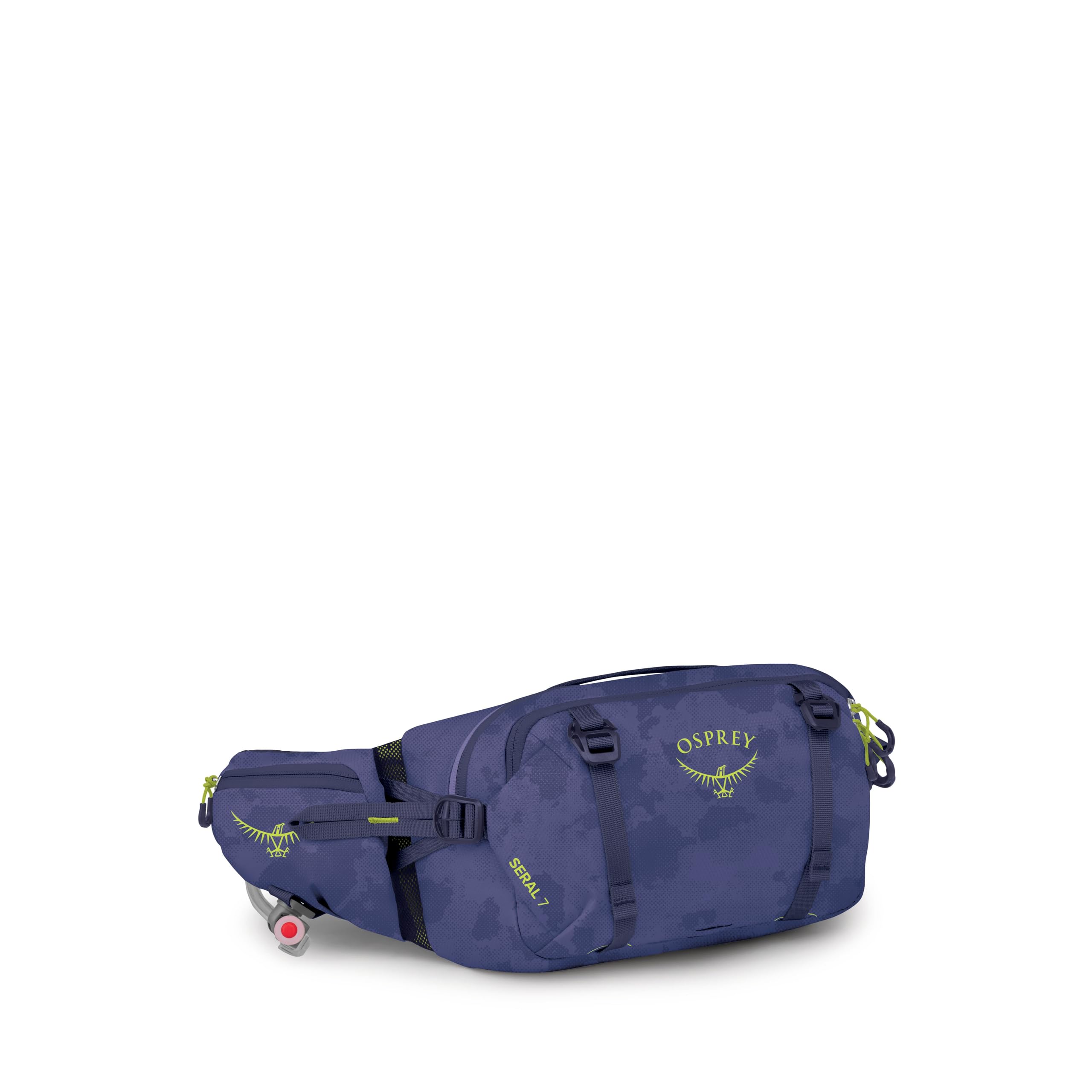 Osprey Seral 7L Biking Waist Pack with Hydraulics Reservoir for Men & Women, Hydration Belt with Water Bladder, Botswana Purple/