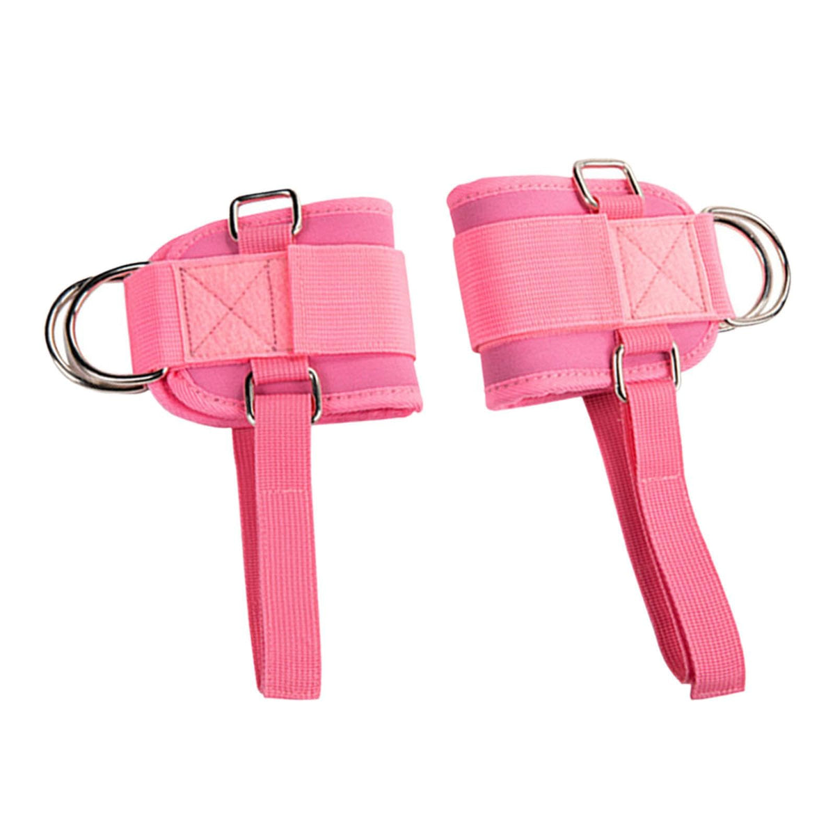 MERISHOPP 2X Ankle Straps for Cable Machine for Glute Workouts Booty Hip Abductors Gym Pink| Sports Equipment | Outdoor Sports G
