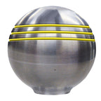 Ongaro Throttle Knob - 1-&8542;'' - Gold Grooves (48243)