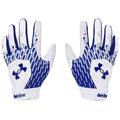 Under Armour Boys Clean Up T Ball Gloves, (102) White/Team Royal/Team Royal, One Size Fits Most