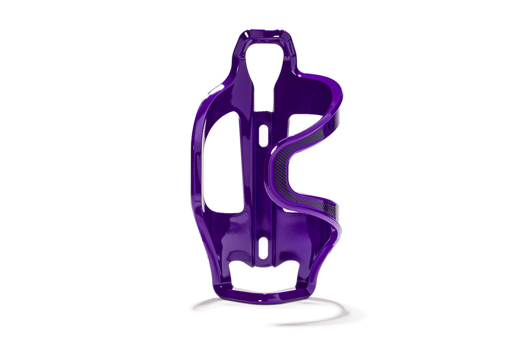 Lezyne Flow Sl | Bike Water Bottle Cage, Composite, Left, Black, 48G, Road, Mountain, Gravel Cycling Water Holder