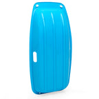 Best Choice Products 35In Kids Plastic Toboggan Snow Sled W/Pull Rope, 2 Handles - Blue