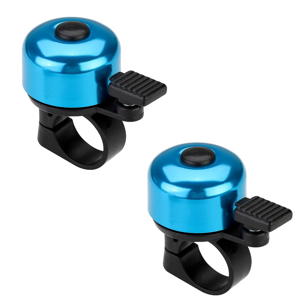 Paliston Bike Bell Bicycle Bell Crisp Sound For Adults Kids Boys Girls Blue  Blue