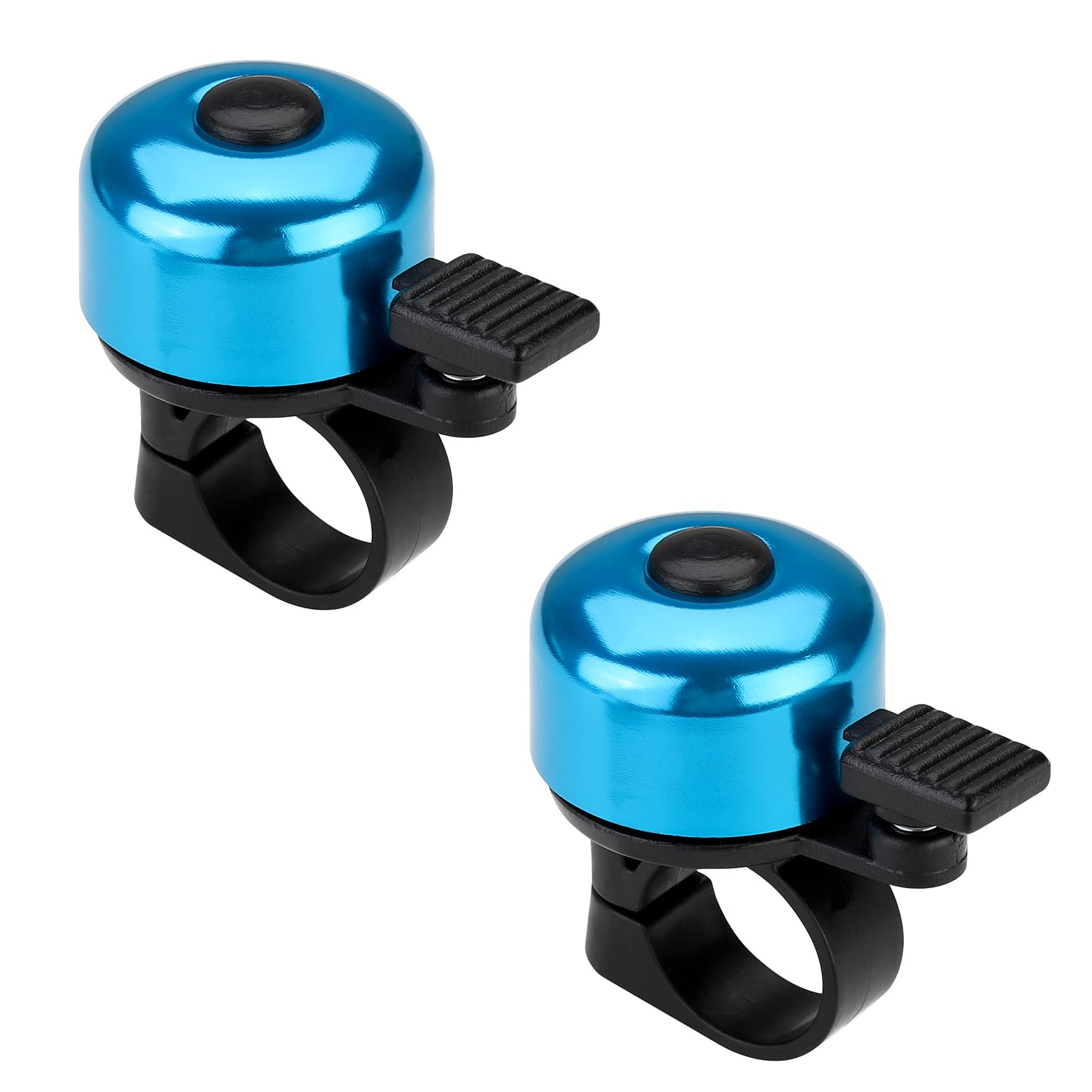 Paliston Bike Bell Bicycle Bell Crisp Sound For Adults Kids Boys Girls Blue  Blue