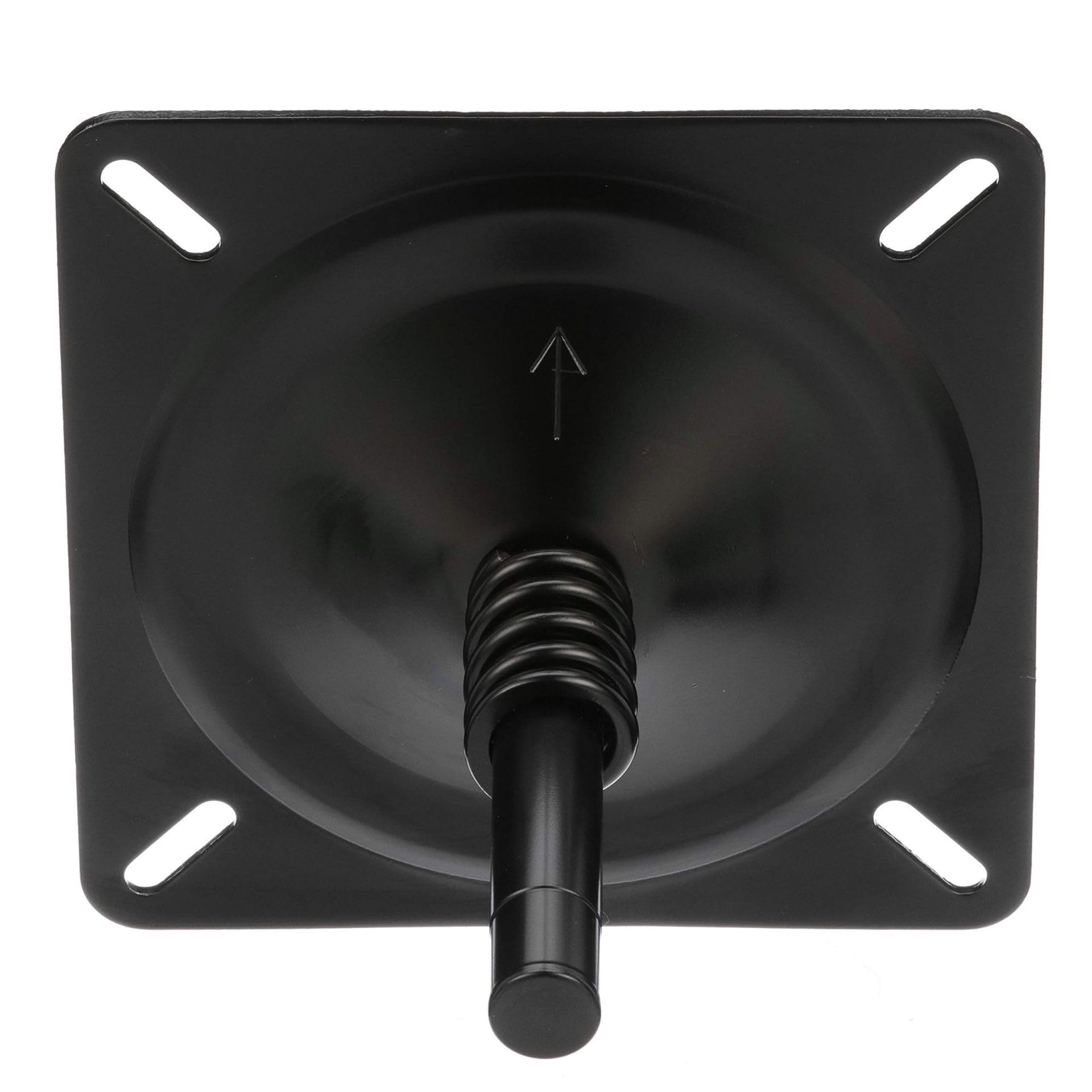 Boat Seat Mount, 6.7 X 6.7 X 5.5 Inches, Boat Seat Pedestal Pin Seat With Spring, Boat Accessories Swivel Base (2 Pack)
