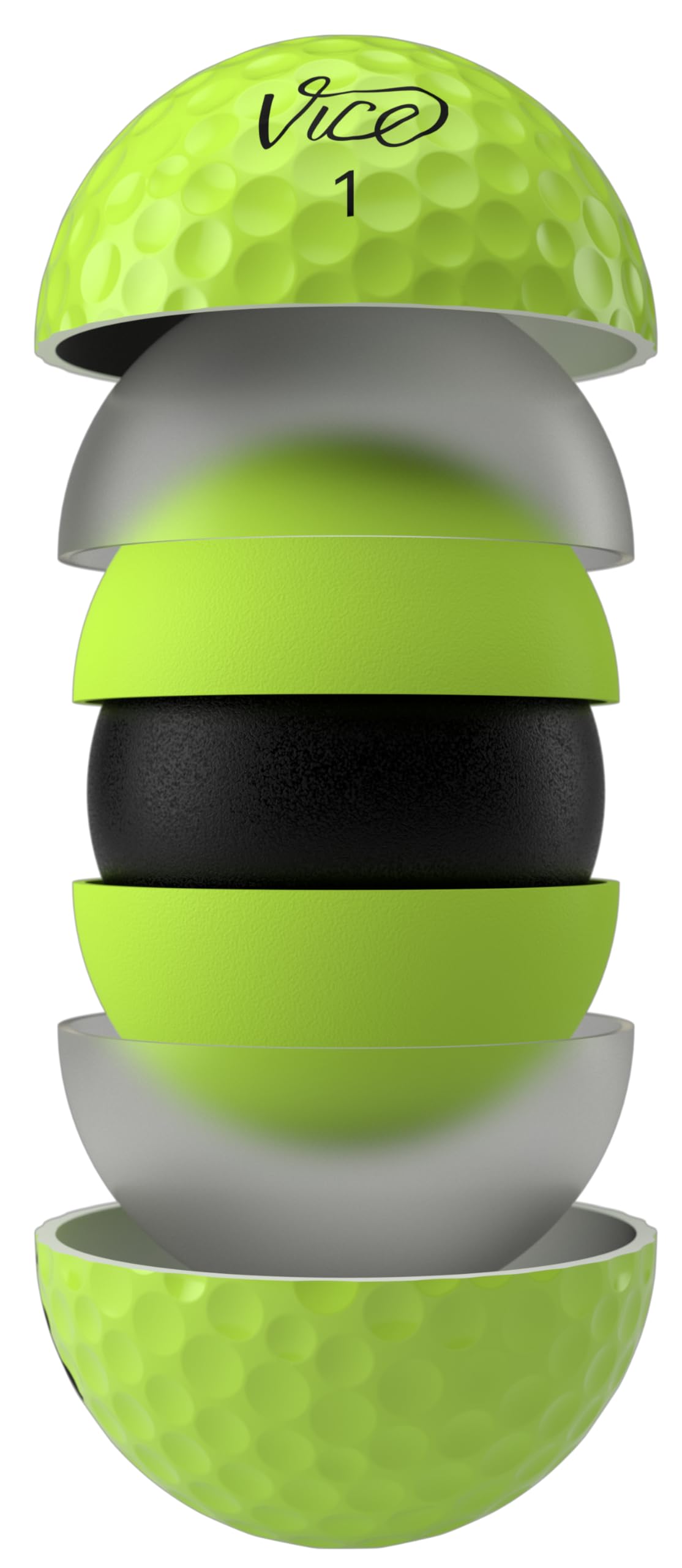 Vice Golf Pro Plus Golf Balls, Lime (One Dozen) (Viceproplus)