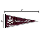 Rico Industries Ncaa Alabama A&M Bulldogs Classic 12'' X 30'' Felt Wall D  Cor Pennant - Great For Home/Bed Room/Man Cave D  Cor