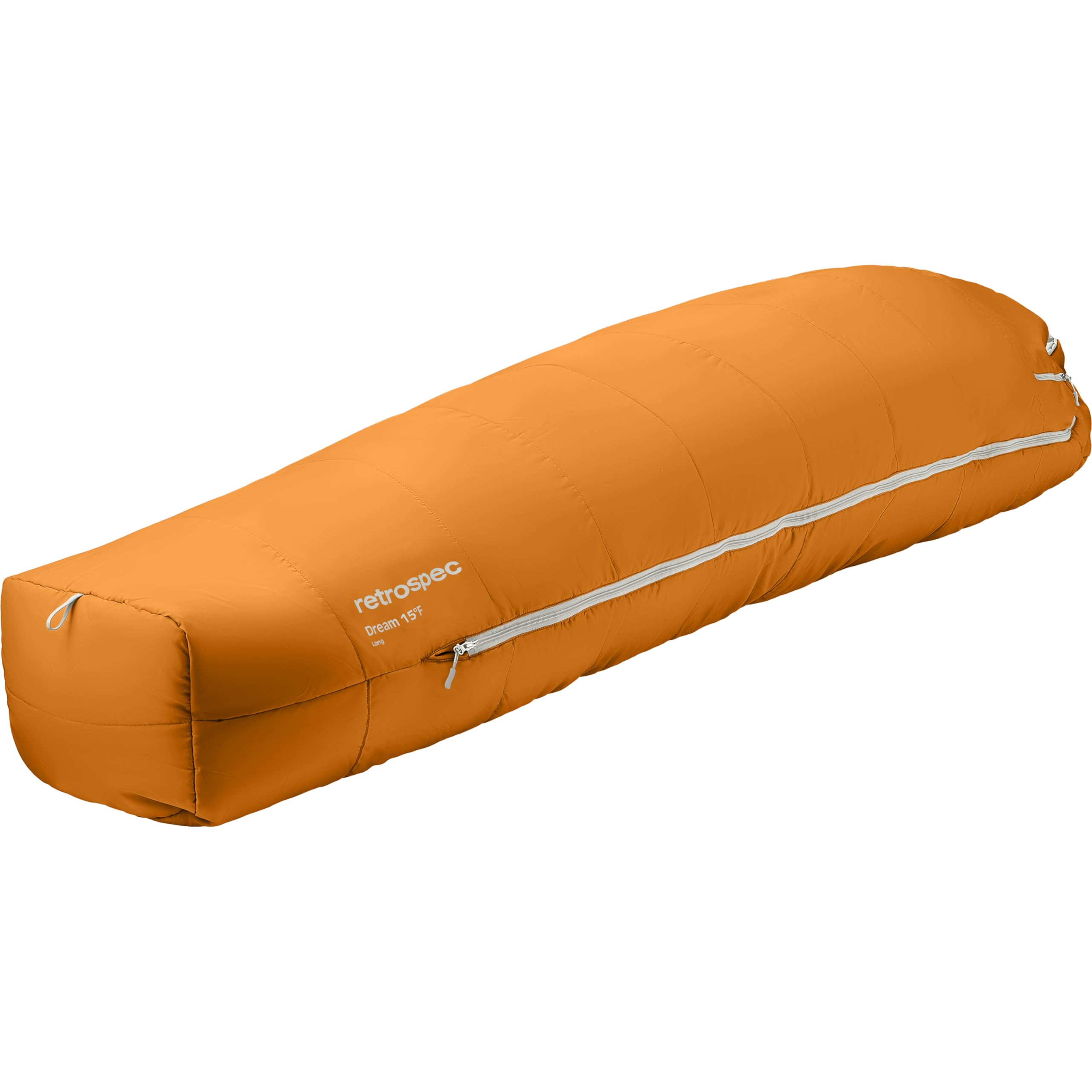 Retrospec Dream 15 Mummy Sleeping Bag For Camping - Insulated Cold Weather, Lightweight, Water-Resistant With Adjustable Draw Co