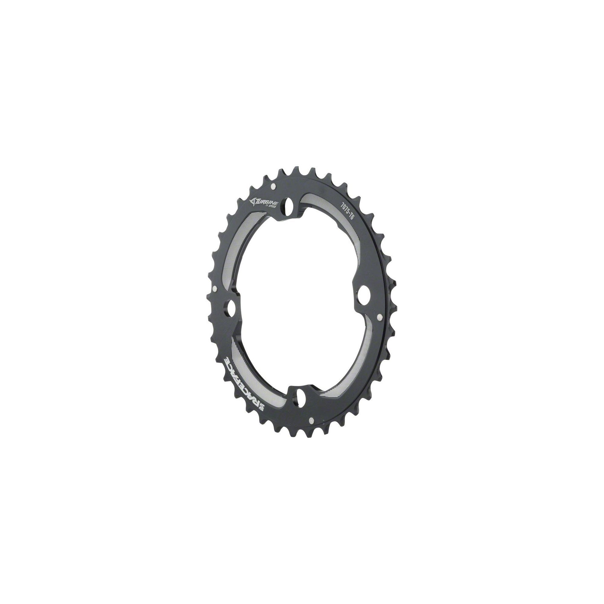 RaceFace Turbine Chain Ring Set 4 Bolt 24/34 2x11 Speed Black 2017 Chain Ring