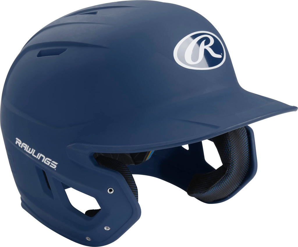 Rawlings | Mach Batting Helmet | Matte Navy | Senior (6 7/8'' - 7 5/8'')