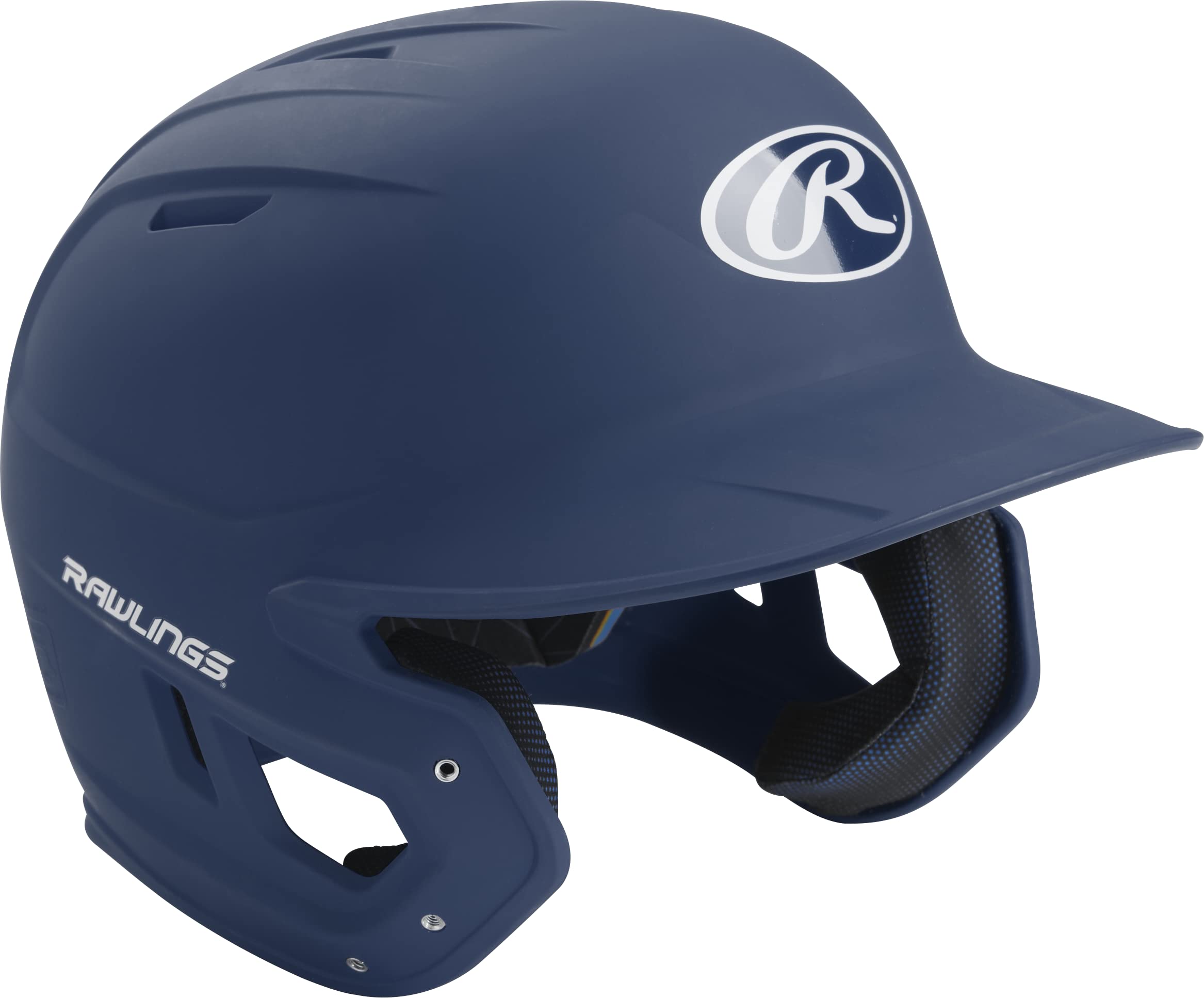 Rawlings | Mach Batting Helmet | Matte Navy | Senior (6 7/8'' - 7 5/8'')