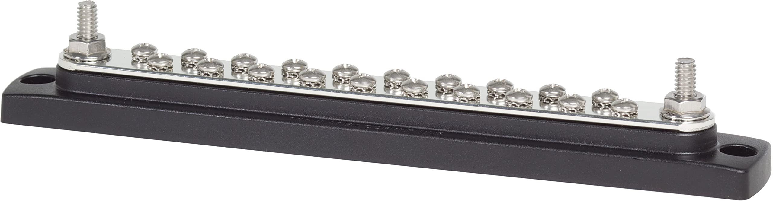 Blue Sea 2302 150 Ampere Common Bus Bar 20 X 8-32 Screw Terminal