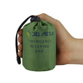 Delmera Emergency Sleeping Bag, Lightweight Survival Sleeping Bags Waterproof Thermal Emergency Blanket, Bivy Sack Survival Gear