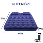 Dimar Garden Queen Size Camping Air Mattress Inflatable Bed With Pillow,Include Pump