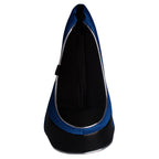 Andux Golf 460Cc Driver Fairway Wood Head Covers With Zipper Closure Set Of 3 (Black/Blue)
