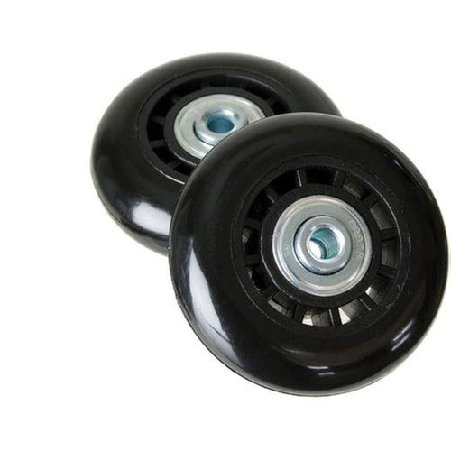 2 Black Air Case Smooth Glide Wheels. Only fits Pelican Air case Models.