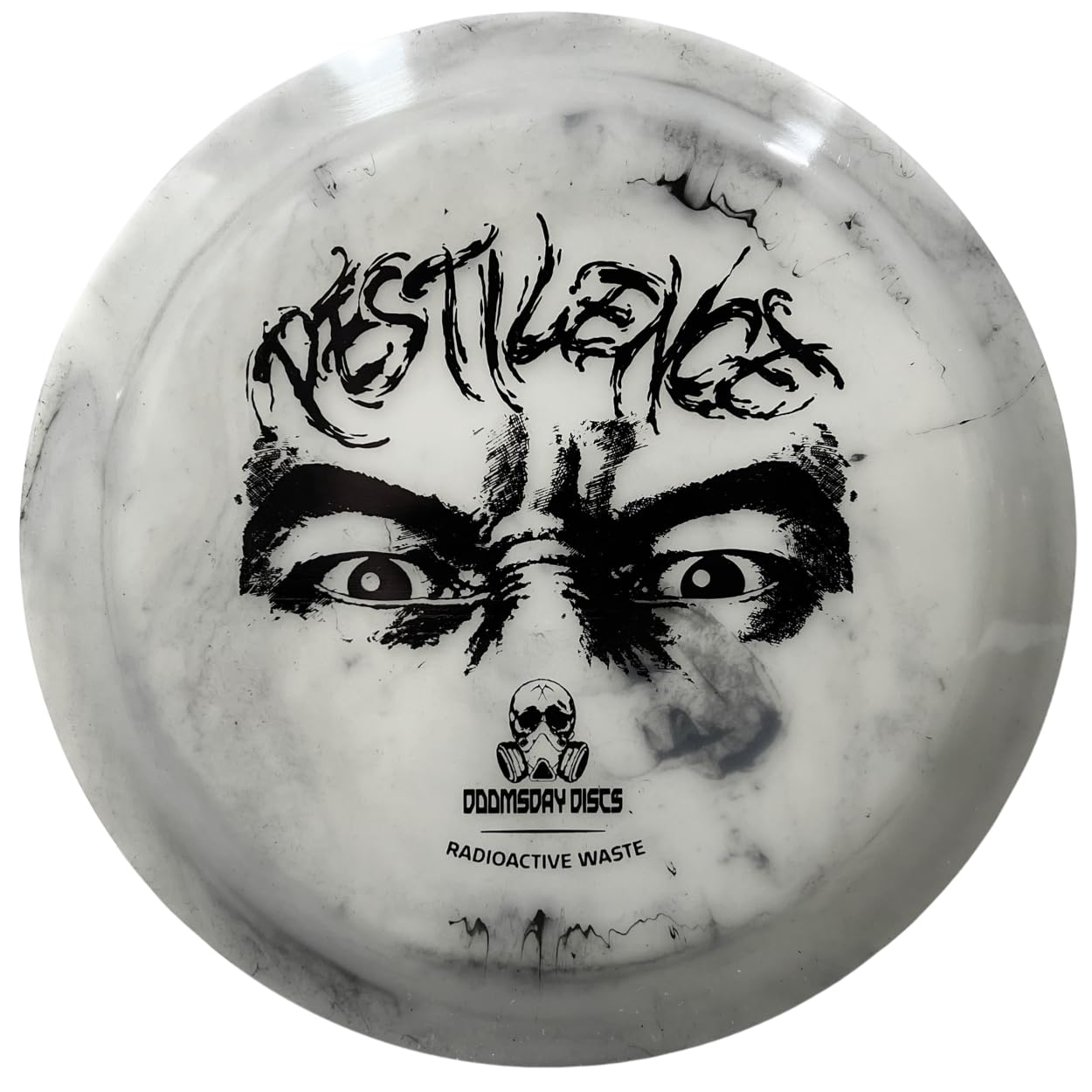 Doomsday Discs Pestilence Distance Driver  Understable And Easy-To-Throw  Glow In The Dark Plastic