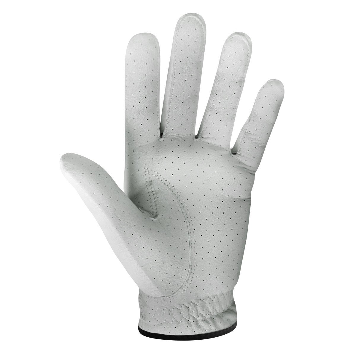 Powerbilt Tps Cabretta Tour Golf Glove - Women? Left Hand Medium, White (For Right-Handed Golfer)