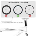Ztz 11Pcs Headset Spacer Set For 1-1/8 Fork Stem - Aluminum Carbon Fiber Washer Kit (20 15 10 5 3 2 Mm) Bicycle Threadless Ultra